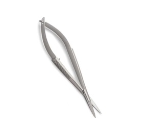 เครื่องมือผ่าตัดเกรดเยอรมันนักเรียน Noyes Iris กรรไกรตรงสแตนเลสยาว11.5ซม - Product Image 4