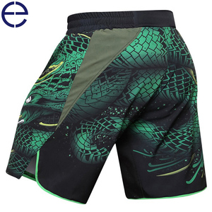 Shorts de sport élégants pour hommes AFH, de haute qualité, confortables, 100% polyester, pour la lutte et l'entraînement en arts martiaux - Product Image 3