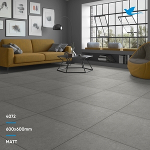 Amd — tuiles à bordures en céramique de haute qualité, énorme détecteur, couleur unie gris foncé, 600x600mm et 600x1200mm - Product Image 6