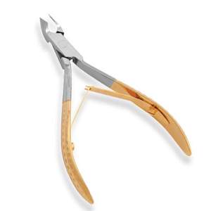 Pinces à cuticules de conception ergonomique Meilleur prix de gros en acier inoxydable Revêtement en titane Soins personnels pour les doigts Logo personnalisé - Product Image 4