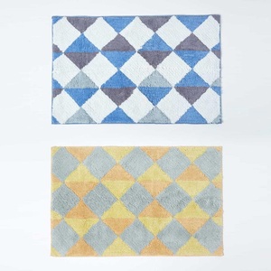 2021 Diseño Precio de fábrica 100% Alfombra de baño de algodón para uso en el baño - Product Image 2