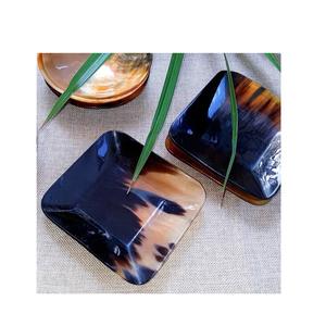 Plateau de service en forme de corne, pour nettoyer le lave-vaisselle, plateau de service rond pour petite taille et klaxon naturel, 3 tailles différentes - Product Image 6