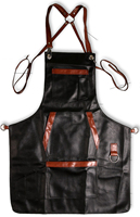 Tablier de Coiffeur en Toile Cirée Imperméable Personnalisé de Haute Qualité, Logo Personnalisé, Uniforme de Chef Polyvalent, Personnel Hôtelier Unisexe, OEM