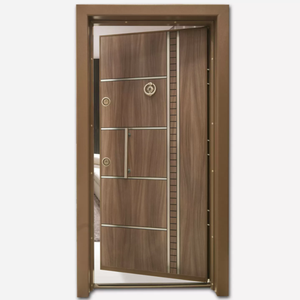 Chất Lượng Cao Bên Ngoài Lối Vào Phía Trước Chính Cổng Thép An Ninh Cửa Nhà Ở Hiện Đại Cửa Thép - Product Image 1