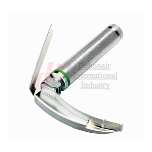 ชุดเครื่องมือตรวจหู คอ จมูก แบบไฟเบอร์ออปติกชนิดโค้งงอได้ ยี่ห้อ McCoy รุ่น Laryngoscope Set สำหรับการวินิจฉัยทางหู คอ จมูก ชุดอุปกรณ์ใส่ท่อช่วยหายใจ-debonairii D-235725 ได้รับการรับรองมาตรฐาน CE - Product Image 2