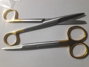 Tijeras Quirúrgicas Mayo con Hojas de Carburo de Tungsteno, Certificación CE Clase I, 17 cm, Instrumentos Médicos de Alta Calidad con Garantía de Más de 5 Años - Product Image 3