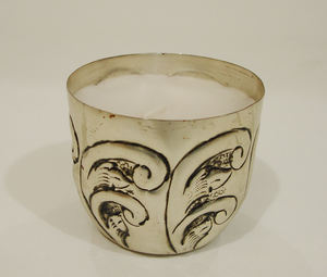 Portavelas de lujo moderno Vantage, estilo moderno elegante, decoración del hogar, recipientes de velas mate votivas, contenedor de velas en relieve - Product Image 6