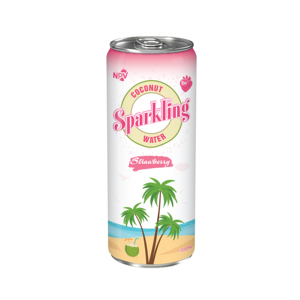 Holesale ROM 330ml An parkling ooconut ater tratrawberry lavlavor lavompany Rice - Product Image 1