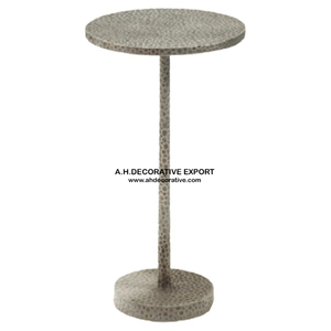 Mesa lateral de bronce antiguo para decoración de boda, anillo apilado moderno para interior y exterior, mesa de decoración de fiesta - Product Image 4