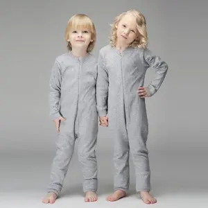 High Quality Comfort Turkish Soft Thermal Rompers GRAY