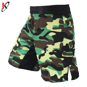 Pantalones de boxeo de gel de poliéster para hombre, pantalones de Muay Thai, pantalones cortos de MMA estampados para lucha, pantalones cortos de boxeo tailandés para ropa de artes marciales - Product Image 6