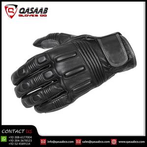Gants de moto en cuir de vachette pour écran tactile, doigts entiers, protection des jointures, pour la conduite hivernale, pour la course de motocross - Product Image 3
