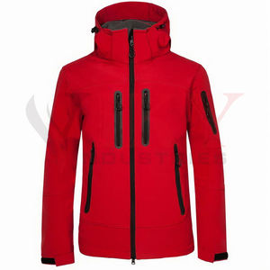 Chaqueta Soft Shell para Hombre, Chaqueta Soft Shell para Senderismo y Actividades al Aire Libre con Logotipo Personalizado - Product Image 3