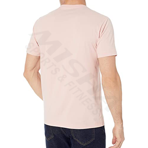 T-shirt Homme Élégant de Haute Qualité à Motif Uni 100% Coton 220 Grammes Design Vierge Respirant Anti-bactérien Tailles Personnalisables - Product Image 5
