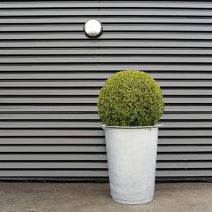 Vintage Galvanized Iron Metal Planter for Home Garden Decoration Elegant Metal Design for Outdoor Living Space - Product Image 6