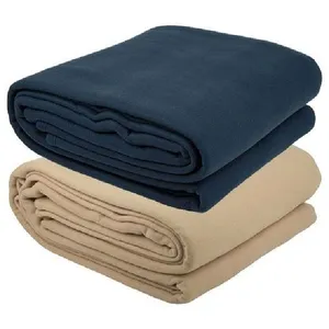 批发豪华散装可用摇粒绒旅行毯最新设计彩色羊毛毛毯出口
