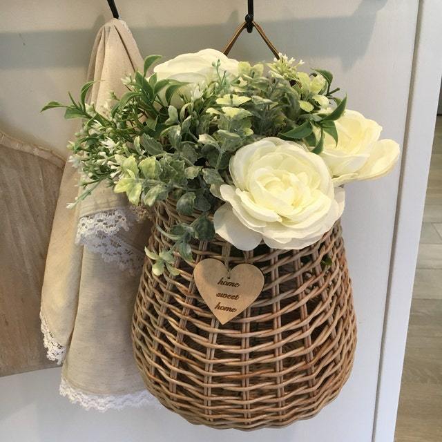 Melange Korb dekor für die Haustür, Wand Weidenkorb für Blumen, Wicker Wand Türkorb| Alibaba.com