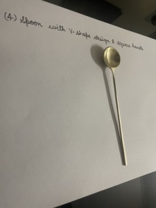 Cuchara de latón para el hogar, utensilio para restaurante - Product Image 3