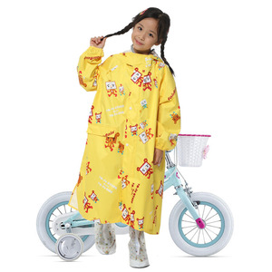 Free Sample Waterproof polyester hoodie tofuman cartoon rain coat insulated - Product Image 1