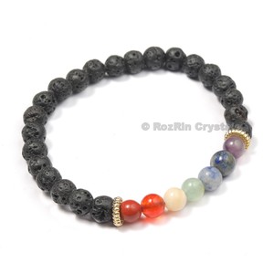 Wholesaler of Lava with chakra Designer Bracelets : Lava with chakra Designer Bracelets For Sale - Product Image 1