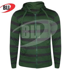 Sudaderas con cremallera para hombre Sudaderas con capucha de lana de algodón completo Personalizaciones Logotipo de marca Sudadera con capucha lisa en blanco para unisex - Product Image 2