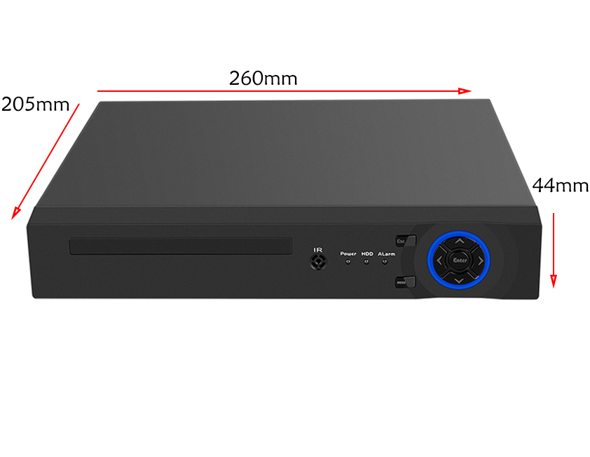 16-канальный видеорегистратор 5MP Иу H.265 сетевой видеорегистратор HK-NVR5116