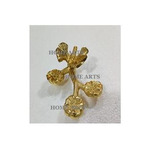 Manija de bandeja de servicio de color dorado de aluminio Manija de bandeja de servicio de último diseño para uso en restaurante de hotel en casa - Product Image 1