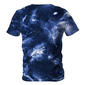 เสื้อยืดคอกลมสำหรับผู้ชายทรงโอเวอร์ไซส์ผ้าฝ้ายระบายอากาศพิมพ์ลายพิมพ์ซับลิเมชันกำหนดเองโลโก้ - Product Image 2