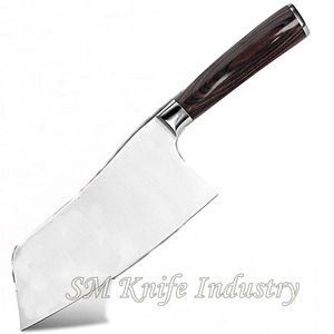 Chopper Cleaver <b>Knife</b> German Steel Knifes Daily <b>Kitchen</b> Cut Usage Durable <b>Kitchen</b> (smk-2023) - Product Image 5