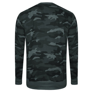 Sweat-shirt à capuche unisexe en coton biologique pour homme, vêtement de sport, personnalisé, imprimé camouflage, en éponge française, grande taille - Product Image 2
