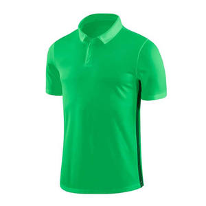 เสื้อโปโลสำหรับทั้งชายและหญิงผ้าคอตตอน100% แห้งเร็วระบายอากาศได้ป้องกันการหดตัวป้องกันริ้วรอยเสื้อไซส์พิเศษโลโก้ออกแบบได้ตามที่ต้องการ - Product Image 1