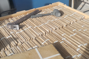 2025 cao cấp lựa chọn mô hình pháp bộ Versailles óc chó <span class=keywords><strong>travertine</strong></span> pavers Matte sàn gạch giảm Bộ sưu tập được thực hiện trong TURKIYE - Product Image 4