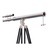 Telescopio de pie de madera de 39 \ "con acabado cromado para observación de aves, senderismo y Camping, trípode de montaje, binoculares de soporte negro - Product Image 6