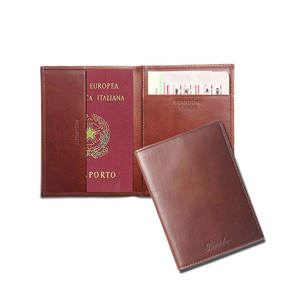 ซองใส่พาสปอร์ตหนังแท้สั่งทำขายส่งเพื่อการส่งเสริมการขาย - Product Image 5