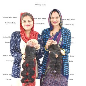 Vente en gros, cheveux vierges bruts, cuticule d'un donneur alignée, aspect naturel, vague de corps, fermeture 4*4, meilleure qualité, style cheveux humains à vendre - Product Image 6