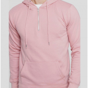 Último diseño personalizar Logo Low Moq listo para enviar entrenamiento Fitness hombres cremallera Sudadera con capucha - Product Image 6