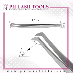 Pincettes à bouts larges pour Extension de cils, pinces à épiler, volumineux russe, simples, haute qualité, 9 pièces - Product Image 5