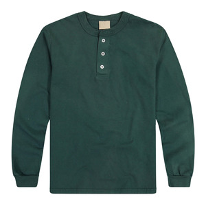 Henley เสื้อคอเสื้อมีกระดุมแบบคลาสสิกสำหรับผู้ใหญ่แฟชั่นผ้าฝ้าย100% ลำลองรัดรูปแห้งเร็ว - Product Image 1