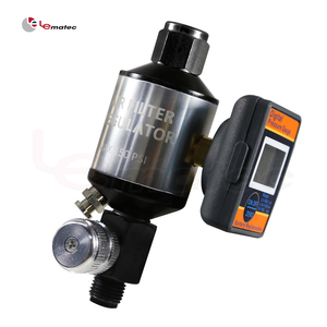 ตัวควบคุมตัวกรองอากาศเลมาเทค 1/4 นิ้ว อลูมิเนียมอัลลอยด์ 150 PSI เกจวัดดิจิตอลสำหรับเครื่องมือลม ปืนพ่นสี - Product Image 4