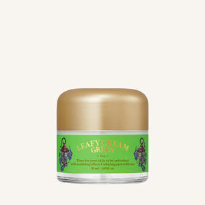 Mascarilla Facial K-Beauty Leafy Cream Green 50ml, Limpiadora de Poros, Nutritiva e Hidratante, Cosmético Coreano con Infusión Herbal - Product Image 2