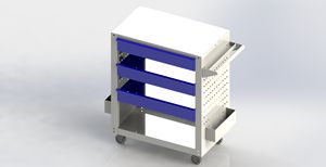 High Quality Custom Dimension OEM/ODM/OBM Aluminum Iron <b>Tool</b> Storage <b>Cabinet</b> ISO 9001 Certified 3-Year Warranty From Vietnam - Product Image 5