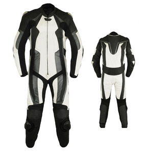 Prix de gros usine, logo personnalisé, vêtements de sport en cuir légers pour hommes, taille plus, combinaison de moto, qualité supérieure, imperméable - Product Image 6