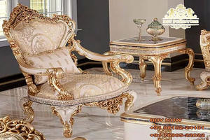 Juego de Sofás Clásicos de Madera para Sala de Estar, Muebles de Diseño Francés Tallados a Mano para Sala de Estar, Reino Unido - Product Image 4