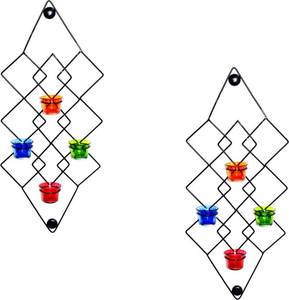 BRASS WALL HANGING TEA <b>LIGHT</b> CANDLE HOLDER By BRASSWORLD INDIA - Product Image 2