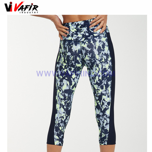 Alta calidad 82% Nylon 18% Yoga deporte tela transpirable texturizado Skinny Leggings Casual invierno pantalones-venta al por mayor - Product Image 3