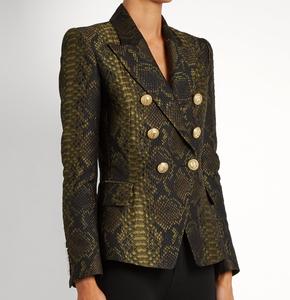 Chaqueta con estampado de piel de oveja auténtica y cierre de cremallera para motociclista, Unisex, de piel de serpiente, disponible en todos los colores, hecha en Pakistán - Product Image 2