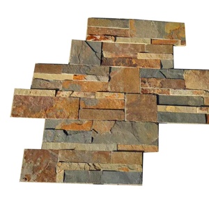 <span class=keywords><strong>Rustique</strong></span> naturel de pierre de Rebord d'<span class=keywords><strong>ardoise</strong></span> De revêtement de Mur - Product Image 3
