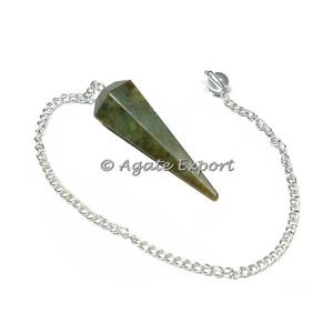 El más vendido, labradorita, 6 péndulos facetados - Product Image 2