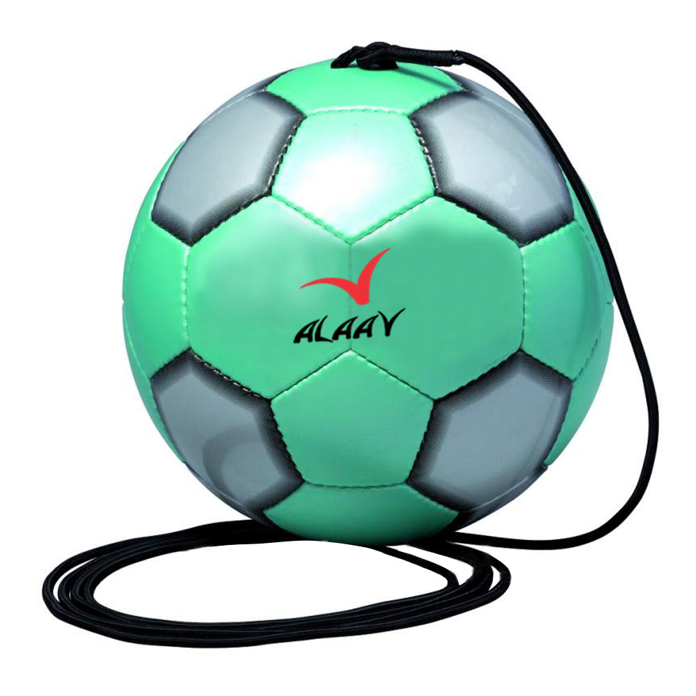 Durable Football Good Stitched Kick Training Equipment Soccer Football With Rope