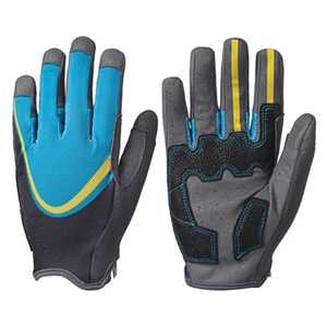 ถุงมือขี่จักรยานเสือภูเขาแบบเต็มนิ้ว,ถุงมือแข่งจักรยานถุงมือขี่จักรยาน BMX ดีไซน์ระบายอากาศได้ดี - Product Image 1
